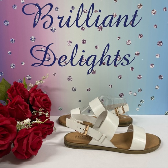 JC LAVINE SANDALS WHITE - Picture 7 of 13